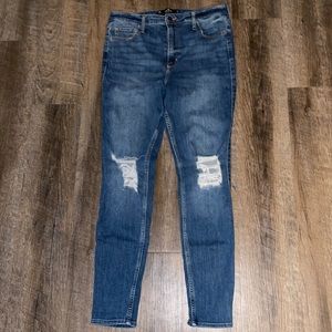 Womens Hollister Ultra High Rise Super Skinny Jeans